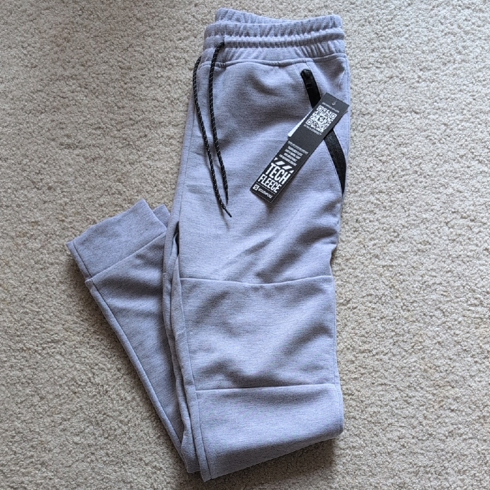 NWT South Pole Light Gray Fleece SweatPants/Joggers